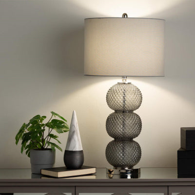 Lottie Clear Glass Table Lamp
